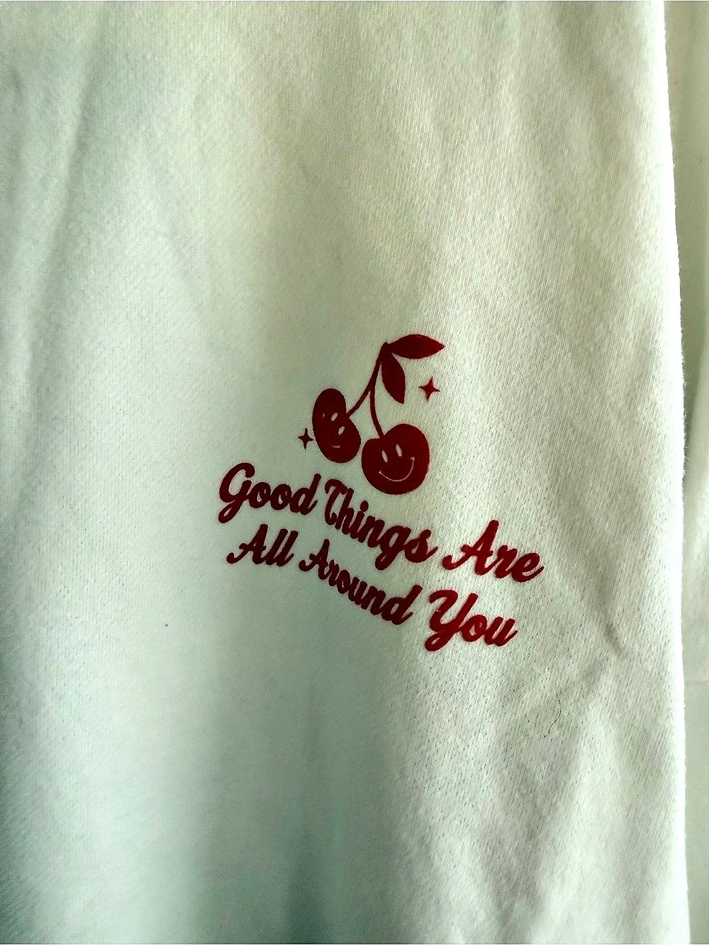 Aeropostale Good Things Are All Around You Sweatshirt - Picture 4 of 5